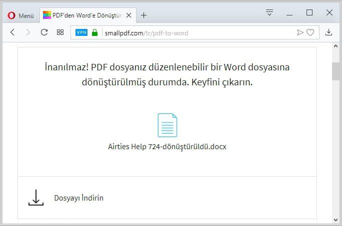 Program Kullanmadan PDF’yi Word’e Çevirme Nasıl Yapılır?