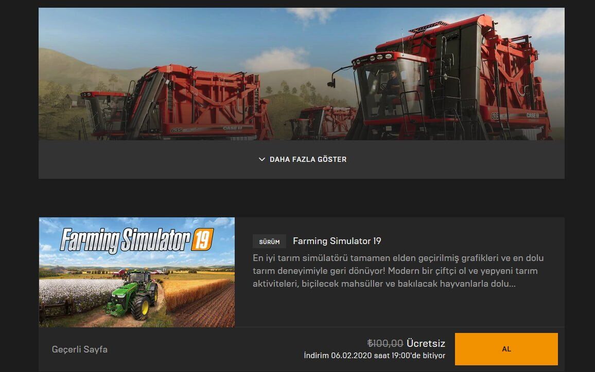 Farming Simulator 19 Sistem Gereksinimleri (PC)