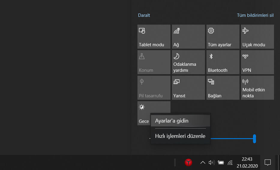 Windows 10 Gece Işığı Nedir? Ayarları Nasıl Yapılır?