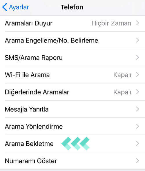 Telefon Meşgulken Arayanı Görme (Android - iOS)
